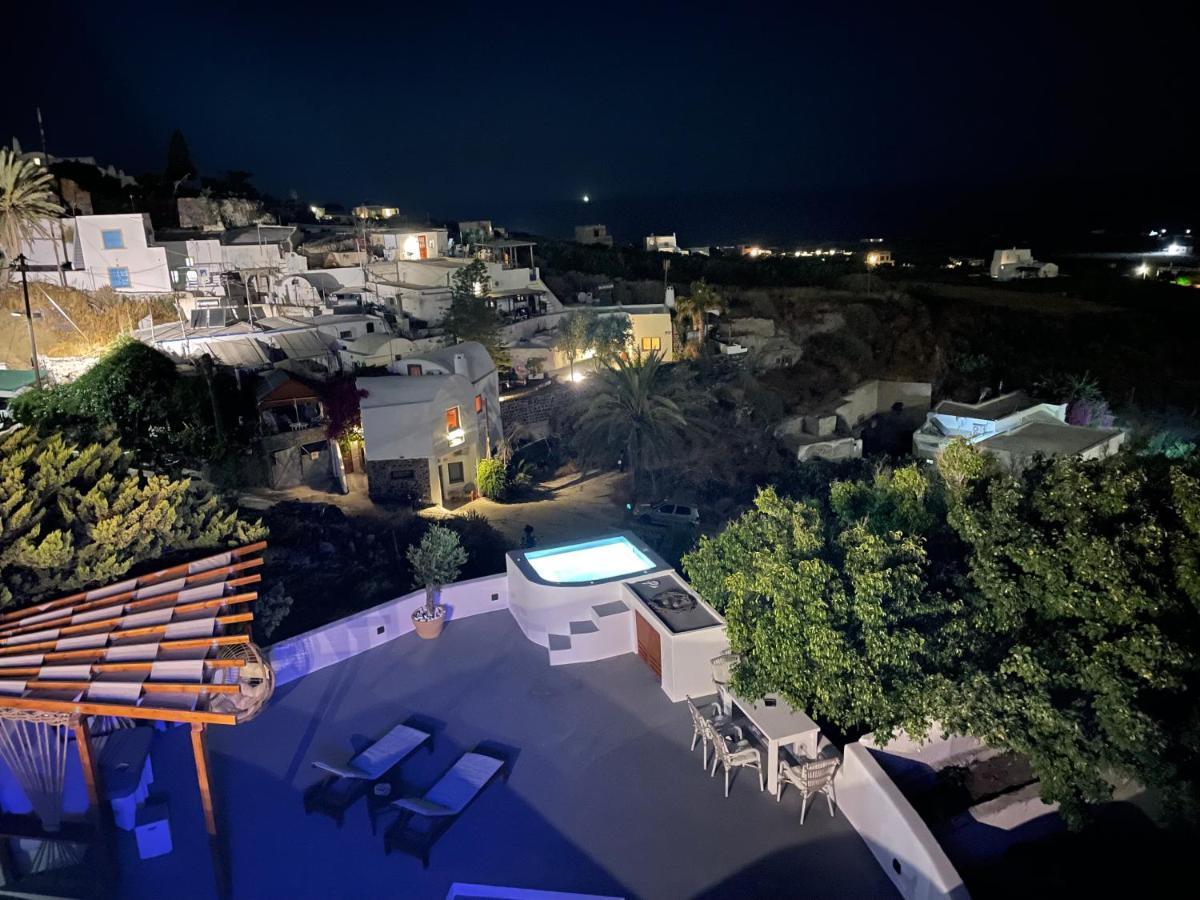 Sando Traditional Cave Villas With Jacuzzi And Sea View Vourvoúlos Zewnętrze zdjęcie